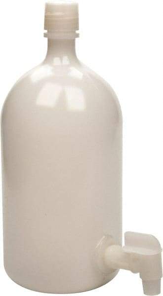 Bel-Art - 1 Gal Carboy - Polyethylene, White, 38mm Cap - Makers Industrial Supply