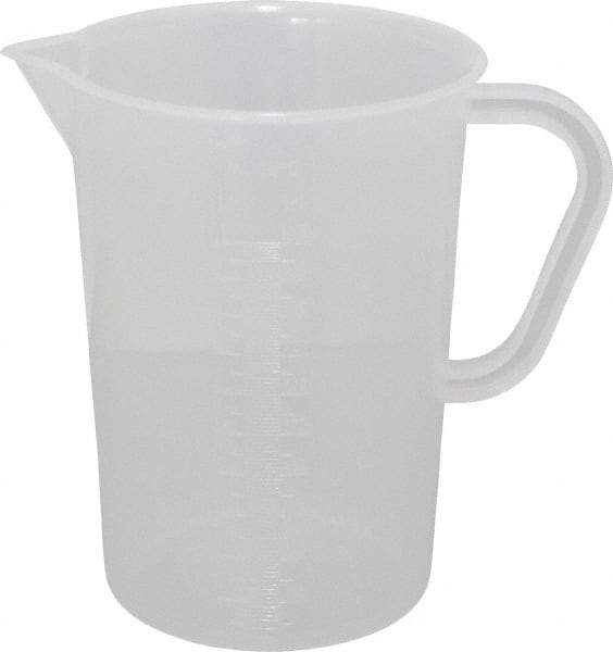 Bel-Art - 1,000 ml Polypropylene Graduated Pitcher - 50 ml Graduation, x 6-1/2" High - Makers Industrial Supply