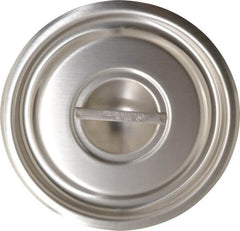 VOLLRATH - Round Stainless Steel Lid - Use with 78740 - Makers Industrial Supply