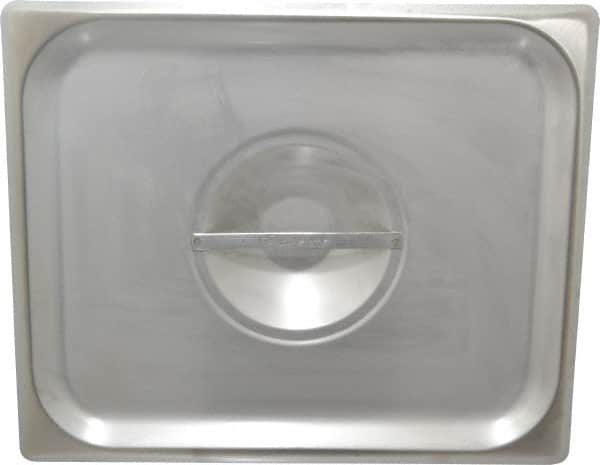 VOLLRATH - 12.8" Long x 10.4" Wide, Rectangular Stainless Steel Lid - Use with Food Pan - Makers Industrial Supply