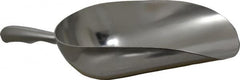 VOLLRATH - 40 oz Silver Cast Aluminum Round Bottom Scoop - 4.8" Wide Bowl, 3.6" Handle Length, 12.8" OAL - Makers Industrial Supply