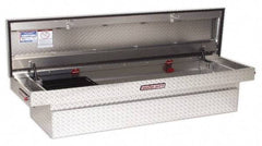 Weather Guard - 48-3/4" Wide x 5-7/8" High x 19-7/8" Deep Saddle Box - Clear - Makers Industrial Supply