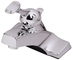 B&K Mueller - Lever Handle, Deck Plate Bathroom Faucet - One Handle, Pop Up Drain, Standard Spout - Makers Industrial Supply