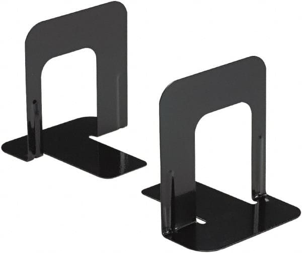 UNIVERSAL - Book Ends & Book Supports Clip Board Type: Bookends Size: 4-3/4 x 5-1/4 x 5 (Inch) - Makers Industrial Supply