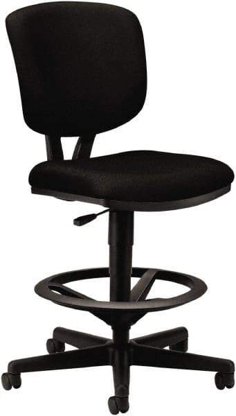 Hon - Swivel & Adjustable Stools Type: Adjustable Height Stool Base Type: Swivel - Makers Industrial Supply