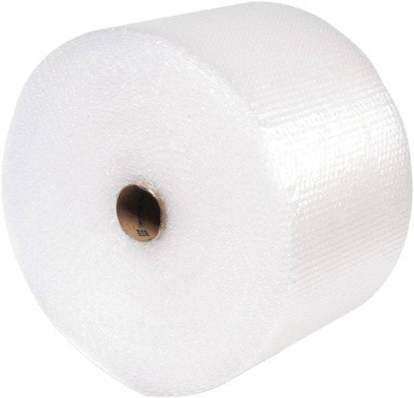 Sealed Air - 175' Long x 12" Wide x 3/16" Thick, Small Sized Bubble Roll - Clear - Makers Industrial Supply