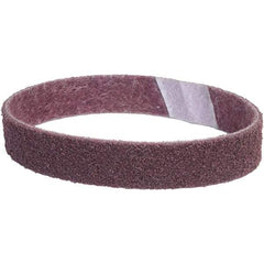 Norton - 1" Wide x 18" OAL, Aluminum Oxide Abrasive Belt - Aluminum Oxide, Medium, Nonwoven, Cloth Backing - Makers Industrial Supply