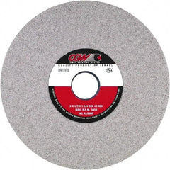 Camel Grinding Wheels - 14" Diam x 5" Hole x 2" Thick, J Hardness, 60 Grit Surface Grinding Wheel - Aluminum Oxide, Type 1, Medium Grade, Vitrified Bond, No Recess - Makers Industrial Supply