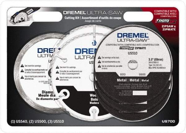 Dremel - Rotary Cut-Off Wheel Set - Use with Ultra Saw - Makers Industrial Supply