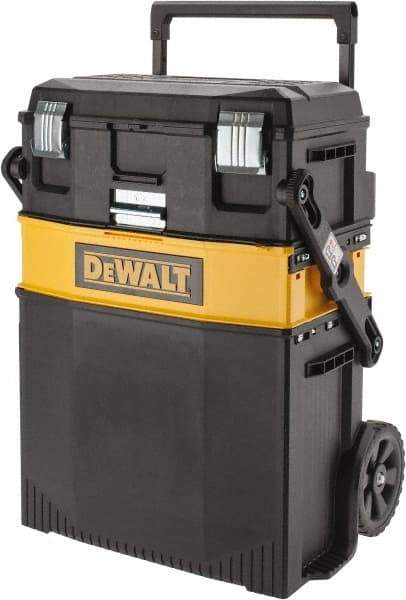 DeWALT - 29" Wide x 27" High x 21" Deep, Tool Cart - 90 Lb Capacity, Black - Makers Industrial Supply