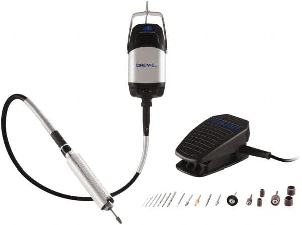 Dremel - Flexible Shaft Grinders Speed (RPM): 23000 Amperage: 2.5 - Makers Industrial Supply