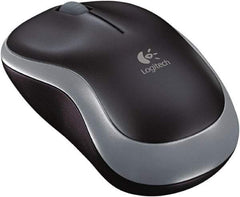 Logitech - Black Mouse - Use with Mac OS X 10.4 & Later, Windows XP, Vista, 7 - Makers Industrial Supply