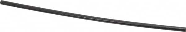 Made in USA - 6" Long, 2:1, PVC Heat Shrink Electrical Tubing - Black - Makers Industrial Supply