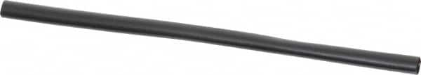 Made in USA - 6" Long, 2:1, PVC Heat Shrink Electrical Tubing - Black - Makers Industrial Supply