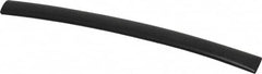 Made in USA - 6" Long, 2:1, PVC Heat Shrink Electrical Tubing - Black - Makers Industrial Supply