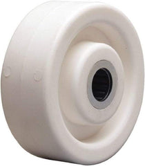 Hamilton - 4 Inch Diameter x 1-1/2 Inch Wide, Polyolefin Caster Wheel - 400 Lb. Capacity, 1-5/8 Inch Hub Length, 5/8 Inch Axle Diameter, Straight Roller Bearing - Makers Industrial Supply