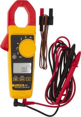 Fluke - 325, CAT IV, CAT III, Digital True RMS Clamp Meter with 1.18" Clamp On Jaws - 600 VAC/VDC, 400 AC/DC Amps, Measures Voltage, Capacitance, Continuity, Frequency, Resistance, Temperature - Makers Industrial Supply