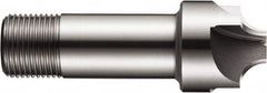 DORMER - 1/16" Radius, 3/8" Mill Diam, 4 Flute High Speed Steel Corner Rounding End Mill - Single End, Uncoated, 2.3819" OAL, 3/8" Shank Diam - Makers Industrial Supply