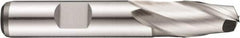 DORMER - 8mm Diam, 11mm LOC, 2 Flute Powdered Metal Keyway End Mill - Spiral Flute, Uncoated, 10mm Shank Diam, 61mm OAL, 30° Helix, Centercutting - Makers Industrial Supply