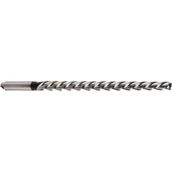 DORMER - 2.5mm Pin, 0.1324" Diam, 0.0946" Small End, 3.15mm Diam Tanged Shank, 48mm Flute, Taper Pin Reamer - Makers Industrial Supply