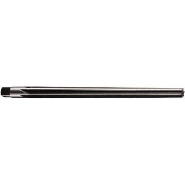 DORMER - 4mm Pin, 0.2072" Diam, 0.1537" Small End, 5mm Diam Straight Shank, 68mm Flute, Taper Pin Reamer - Makers Industrial Supply