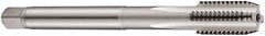 DORMER - 3/4-10 UNC 2B 4 Flute Bright Finish Cobalt Straight Flute Machine Tap - Bottoming, Right Hand Thread, 140mm OAL, 34mm Thread Length, Oversize - Exact Industrial Supply