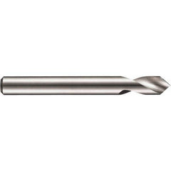 DORMER - 12mm Body Diam, 90°, 102mm OAL, Solid Carbide Spotting Drill - Makers Industrial Supply