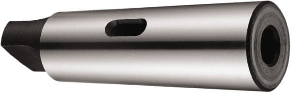 DORMER - MT5 Inside Morse Taper, MT6 Outside Morse Taper, Standard Reducing Sleeve - Oil Toughened, 218mm OAL - Exact Industrial Supply