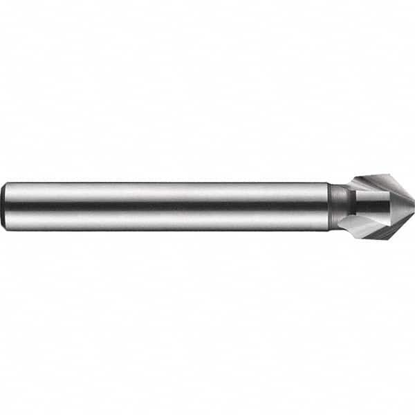 DORMER - 8mm Shank Diam, 3 Flute 90° Solid Carbide Countersink - Makers Industrial Supply