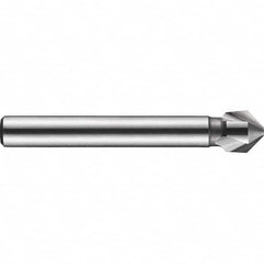 DORMER - 8mm Shank Diam, 3 Flute 90° Solid Carbide Countersink - Makers Industrial Supply