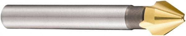 DORMER - 10mm Shank Diam, 3 Flute 60° High Speed Steel Countersink - Makers Industrial Supply