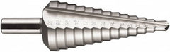 DORMER - 13 Hole Sizes, 6 to 30mm Hole Diam High Speed Steel Step Drill Bit - Makers Industrial Supply