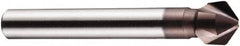 DORMER - 10mm Shank Diam, 3 Flute 100° High Speed Steel Countersink - Makers Industrial Supply