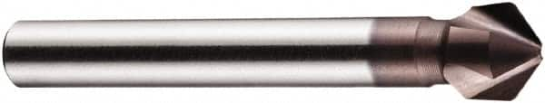 DORMER - 6mm Shank Diam, 3 Flute 100° High Speed Steel Countersink - Makers Industrial Supply