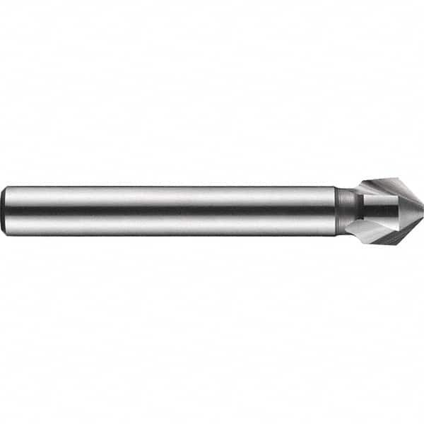 DORMER - 4mm Shank Diam, 3 Flute 90° High Speed Steel Countersink - Makers Industrial Supply