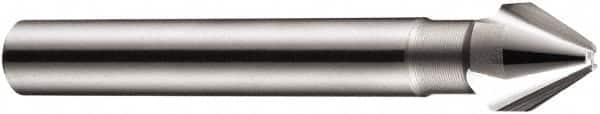 DORMER - 8mm Shank Diam, 3 Flute 60° High Speed Steel Countersink - Makers Industrial Supply