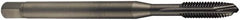 DORMER - M24x3.00 Metric Coarse, 4 Flute, Oxide Finish, Cobalt Spiral Point Tap - Plug Chamfer, Right Hand Thread, 160mm OAL, 38mm Thread Length, 18mm Shank Diam, 6H Class of Fit, Series EP016H - Exact Industrial Supply