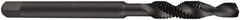 DORMER - M14x2.00 Metric Coarse, 123mm OAL, 0.4724" Drill Diam x 28mm Drill Length, Combination Drill & Tap - 2 Flutes, 30mm Thread Length, High Speed Steel, Oxide Finish, 6H - Makers Industrial Supply