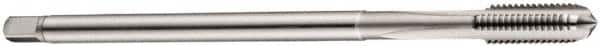 DORMER - M16x2.00 Metric Coarse 6H 4 Flute Bright Finish Cobalt Straight Flute Machine Tap - Bottoming, Right Hand Thread, 137mm OAL, 25mm Thread Length, Oversize - Exact Industrial Supply