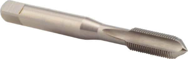 DORMER - 5/16-32 UN 2B 3 Flute Bright Finish High Speed Steel Straight Flute Machine Tap - Bottoming, Right Hand Thread, 72mm OAL, 16mm Thread Length, Oversize - Makers Industrial Supply