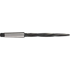 Union Butterfield - 7/16" Reamer Diam, 1/4" Small End Diam, 2MT Morse Taper Shank, 4-3/8" Flute, Bridge Reamer - Makers Industrial Supply