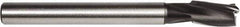 Union Butterfield - 1/4" Diam, 15/64" Shank, Diam, 3 Flutes, Straight Shank, Interchangeable Pilot Counterbore - 3-13/16" OAL, 3/4" Flute Length, Bright Finish, High Speed Steel, Aircraft Style - Makers Industrial Supply