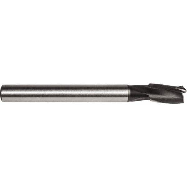 Union Butterfield - 21/32" Diam, 1/2" Shank, Diam, 3 Flutes, Straight Shank, Interchangeable Pilot Counterbore - Makers Industrial Supply