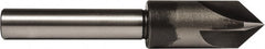 Union Butterfield - 7/8" Head Diam, 1/2" Shank Diam, 4 Flute 60° High Speed Steel Countersink - Makers Industrial Supply