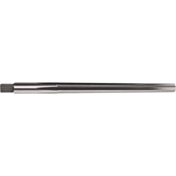 Union Butterfield - #6 Pin, 0.354" Diam, 0.2773" Small End, 23/64" Diam Straight Shank, 3-11/16" Flute, Taper Pin Reamer - Makers Industrial Supply