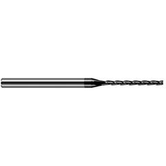 Harvey Tool - 1/16", 3/4" LOC, 1/8" Shank Diam, 2-1/2" OAL, 3 Flute Solid Carbide Square End Mill - Exact Industrial Supply