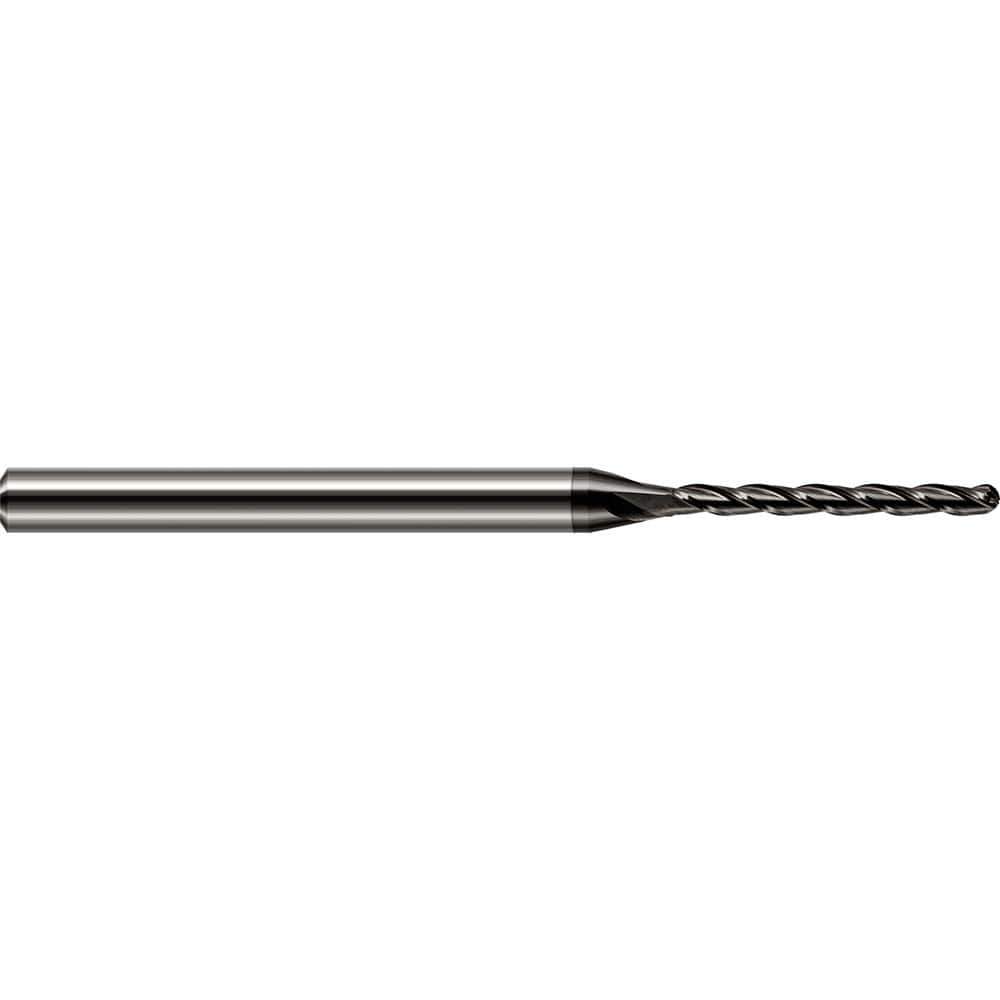 Harvey Tool - Ball End Mills; Mill Diameter (Inch): 3/32 ; Mill Diameter (Decimal Inch): 0.0930 ; Number of Flutes: 3 ; Length of Cut (Inch): 1-1/8 ; Length of Cut (Decimal Inch): 1.1250 ; Material: Solid Carbide - Exact Industrial Supply