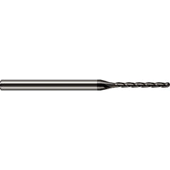 Harvey Tool - Ball End Mills; Mill Diameter (Inch): 3/32 ; Mill Diameter (Decimal Inch): 0.0930 ; Number of Flutes: 3 ; Length of Cut (Inch): 1-1/8 ; Length of Cut (Decimal Inch): 1.1250 ; Material: Solid Carbide - Exact Industrial Supply