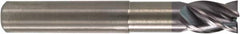 M.A. Ford - 3mm, 4 Flute, Single End, Solid Carbide, 0.2mm Corner Radius End Mill - 50mm OAL, 35/38° Helix, Right Hand Flute, 5mm LOC, Right Hand Cut, 11mm Extended Reach - Makers Industrial Supply