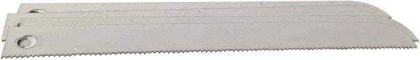 Disston - 5" Long x 1/2" Thick, Bi-Metal Reciprocating Saw Blade - Straight Profile, 18 TPI, Toothed Edge, Universal Shank - Makers Industrial Supply